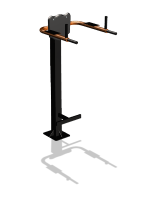 Уличный тренажер «Брусья-пресс» УТ 109 в Севастополе