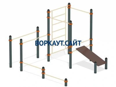 Спортивный комплекс воркаут ВС-43 в Севастополе