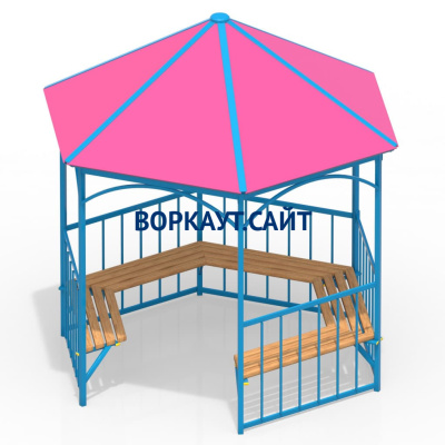 Беседка с лавками МАФ 4120 в Севастополе