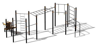 Спортивный комплекс воркаут ВС-86 в Севастополе
