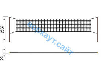 Волейбольные стойки СИО 3515 в Севастополе