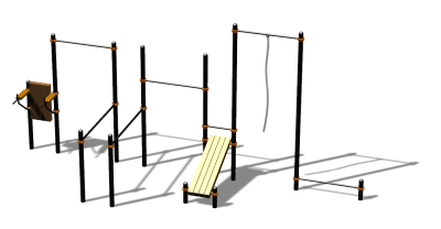 Спортивный комплекс воркаут ВС-90 в Севастополе