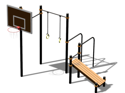 Спортивный комплекс воркаут ВС-143 в Севастополе