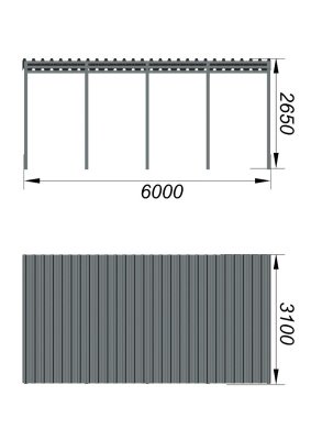 Теневой навес трибун МАФ 4130 в Севастополе