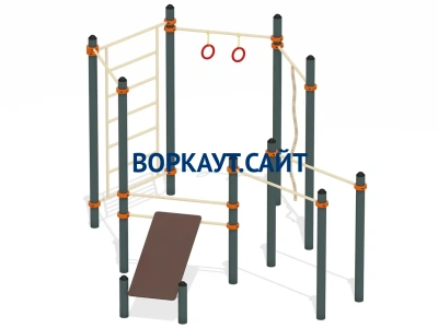 Спортивный комплекс воркаут ВС-49 в Севастополе